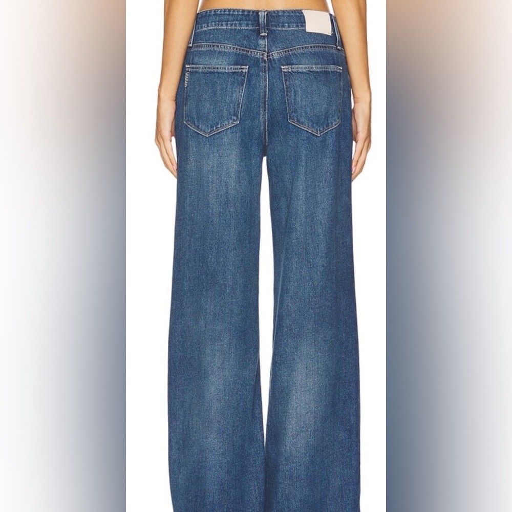 Women's Zoey Blue Wide-Leg Jeans - Picture 4 of 6